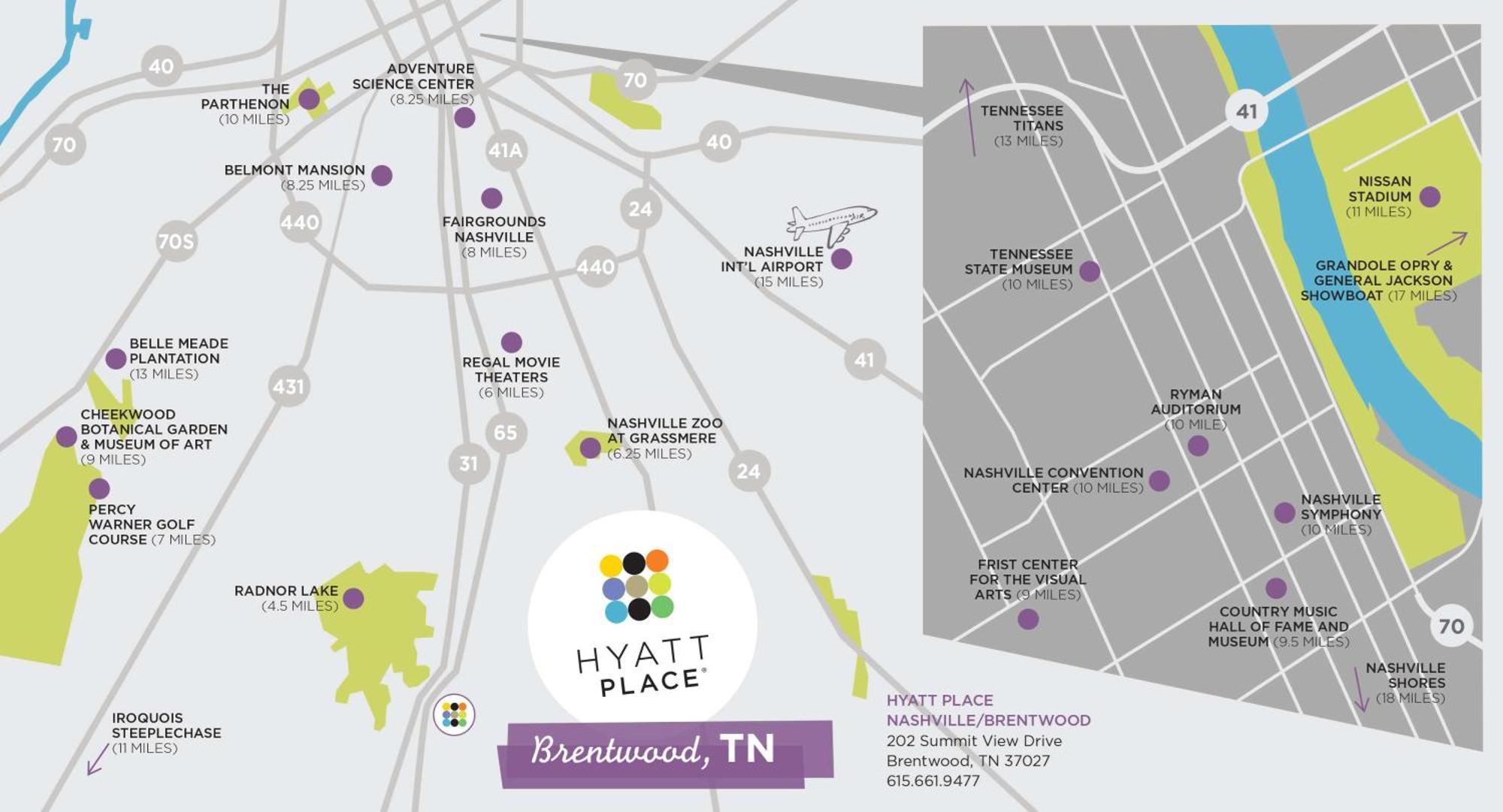 Hyatt Place Nashville Brentwood Ngoại thất bức ảnh